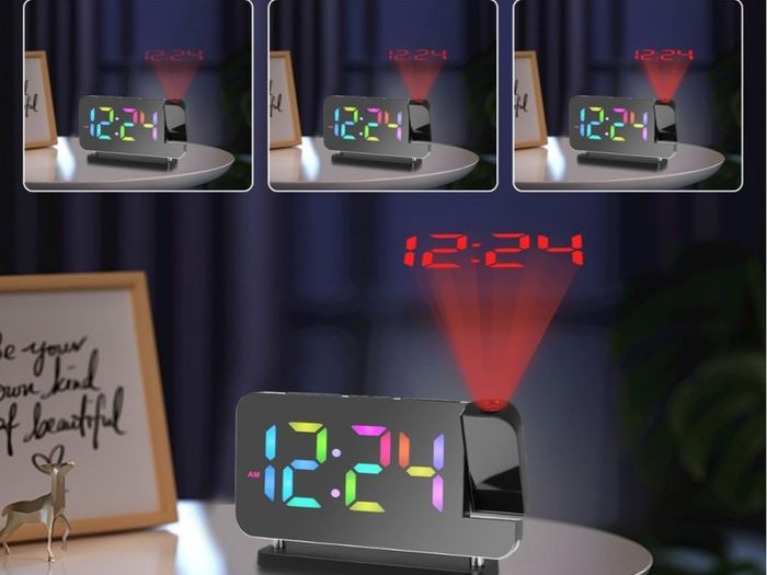 Projector Alarm Clock