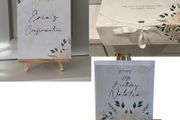 Personalised Occasion Welcome Gift Set (Box, Welcome Sign &amp; Card)