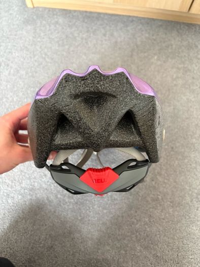 Bell helmet purple