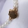 Vintage Real PEARL Bracelet clasp 925 Sterling Silver Image 5