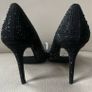 Black sparkle two toned high heeled shoes Image 3