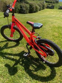 Pink 16inch bicycle