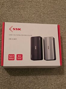SSK M2 USB Enclosure 40gbps