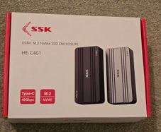 SSK M2 USB Enclosure 40gbps