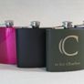 Personalized Hip Flask - Engraved, Wedding Birthdays, Party Gift, Custom Color Image 4