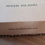 Brand New River Island Silver Platform Sandals Size UK 36 Image 3