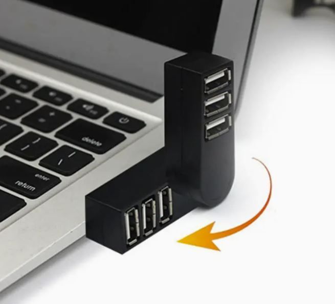 PC/Laptop USB Hub / Rotate Splitter / New.