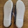 Brand New Atmosphere Navy Polka Dot Shoes Image 4