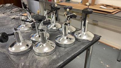 10x mid century ceiling or wall vintage spotlight