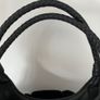 Handbag dressy occasional crossbody bag. Black Medium Size hand bag With Large Flora Feature . Detachable strap. Excellent Condition. Bought In Toulouse. Image 8