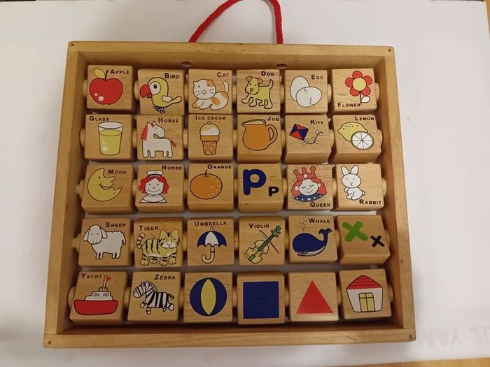 Wooden Alphabet