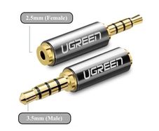 .5mm Male to 2.5mm Female Adapter