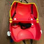 Trunki frank the fire truck kids ride on suit case , mint condition used twice Image 2
