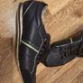 Mens Hugo Boss Leather Trainers Image 3