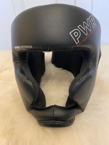 New and unused Adult Boxing Full Face Headguard 500 - Black