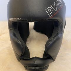 New and unused Adult Boxing Full Face Headguard 500 - Black