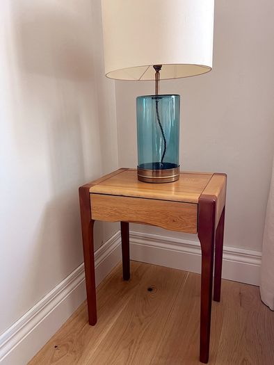 Zara home oak side table