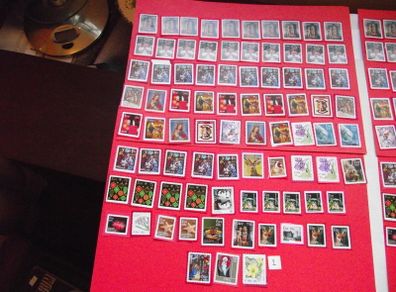 A Collection of Irish Stamps. Unfranked. 55 euros in face value