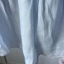 top zara light blue off shoulder top medium Image 3