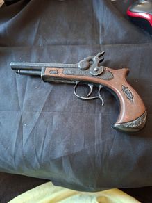 Old Heavy Collectable Toy Metal Guns Price is for 1 Only Postage or Collection