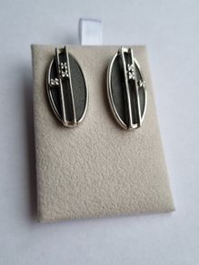 925 silver earrings XENOX