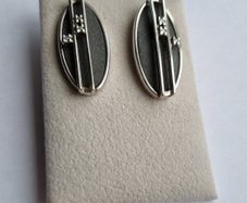 925 silver earrings XENOX