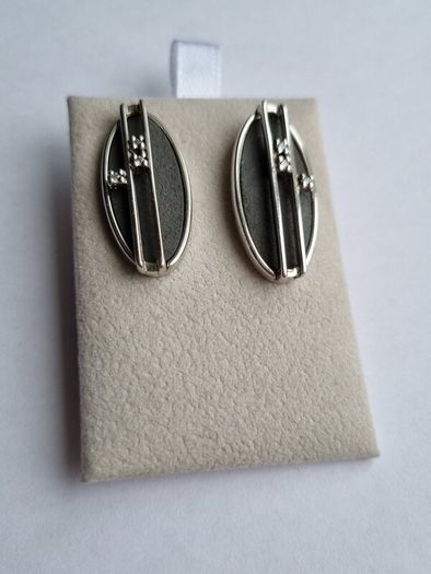 925 silver earrings XENOX