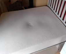 Memory foam mattress double bed size 135x190