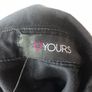 Yours heavy black shirt (size 22) Image 7