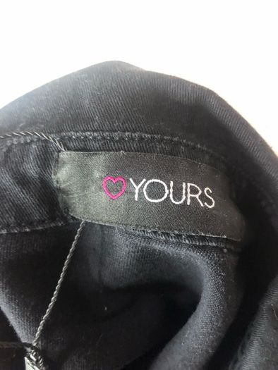 Yours heavy black shirt (size 22)