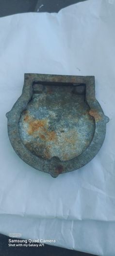 stopcock aluminum water cover with frame,,buyer collects or pays postage,  never used