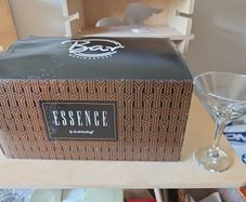 6 cocktail glasses