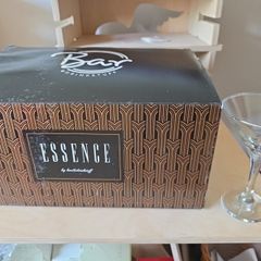 6 cocktail glasses