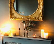 Antique style gold mirror heavy good quality