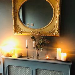 Antique style gold mirror heavy good quality