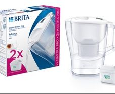 Brand New Brita Aluna 2 Maxtra Pro 2.4ltr White Jug  + 2 Filters