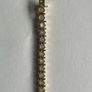 14k Cubic Zirconia tennis bracelet Image 3