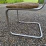 Vintage Bauhaus, modernist chrome chair Image 9