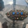 Beautiful Antique 1920's Art Deco Brooch Pin Image 7