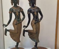Vintage Thai Bronze Sculpture