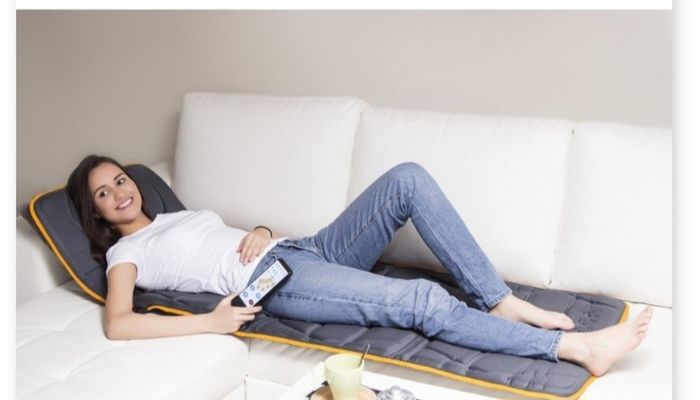 Massage mattress with heat option