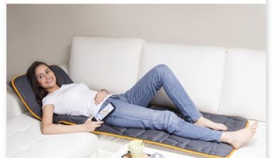 Massage mattress with heat option