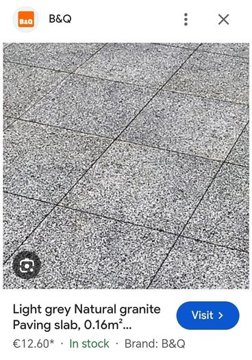 Granite Paving slabs