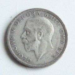 George the Fifth silver florin