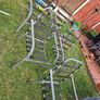5 garden chairs Image 2