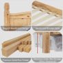 Solid Wood Low Foot Bed Frame Double Image 3