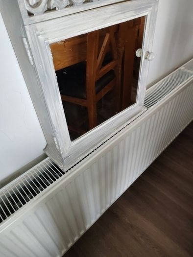 Cabin with mirror