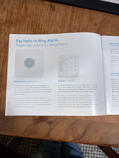 Ring House Alarm (1st Gen) unused