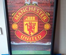 Framed Man Utd Picture
