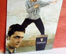 Guinness dance man Irish Advert Poster Ireland